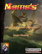 Name's Games July 2020 Collection