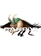 Image- Stock Art- Stock Illustration- Griffin Lion's head