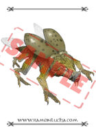 Image - Stock Art - Stock Illustration - Monster insect - Reptilian beetle