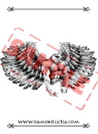 Image - Stock Art - Stock Illustration - Bird man - Winged monster
