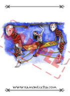 Image - Stock Art - Stock Illustration - Zombie Slaves - Girl -Gore