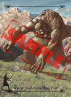 Image- Stock Art- Stock Illustration- Mountain cyclops