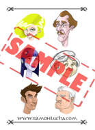 Image - Stock Art - Stock Illustration - Colonel - Doctor - Housekeeper - Investigator - Vampire - Sexy Girl
