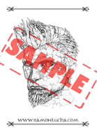 Image - Stock Art - Stock Illustration - character - Stone face - golem - stone golem
