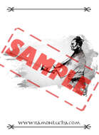 Image - Stock Art - Grayscale - Stock Illustration - rpg - Samurai - grayscale