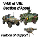 Counters VAB VBL Support French ARMY for all Modern Skirmish Games Rules