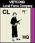 Counters VIETCONG Local Force Company for Vietnam Serie