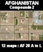 Compounds Maps #2 Afghanistan Series for All Modern Skirmish Games Rules