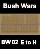 Bush / Farm Map #1 to #4 BUSH WARS Series for all Modern Skirmish Games Rules