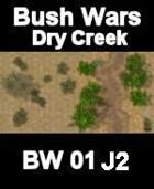 Dry Creek Map#4 BUSH WARS Series for all Modern Skirmish Games Rules