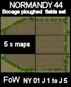FoW Maps #19 to #23 FoW NORMANDY 44 Series