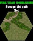 FTN Bocage dirt path SET#1 for Fire Team NORMANDIE