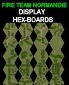 FTN Display Hex-Boards for Fire Team NORMANDIE