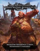 Ultimate Bestiary: Revenge of the Horde - Monster Reference Deck (PF)