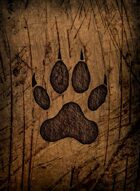 RPS Cards: Wolf's Paw Print