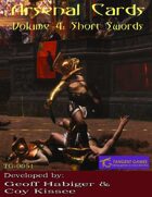 Arsenal Cards Volume4: Short Swords