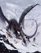 Art Stock Black Dragon