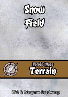 Heroic Maps - Terrain: Snow Field