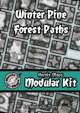 Heroic Maps - Modular Kit: Winter Pine Forest Paths