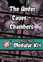 Heroic Maps - Modular Kit: The Under Caves - Chambers
