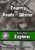 Heroic Maps - Explorer: Country Roads - Winter