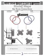 BinderMaps: Glasses - bar, rooms, & connections