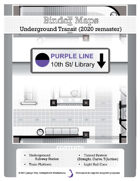 BinderMaps REMASTER: Purple Line - Underground Transit Station and Subway tunnels