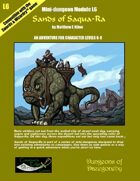 Sands of Saqua-Ra- A Swords & Wizardry Mini-Dungeon
