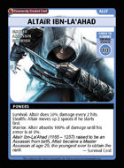 Altaïr Ibn-la'ahad - Custom Card