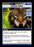 Astral Wolf - Custom Card