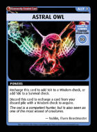 Astral Owl - Custom Card