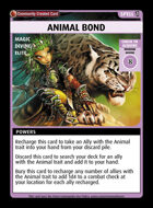 Animal Bond - Custom Card
