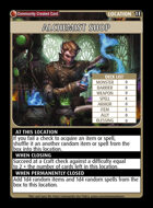 Alchemist Shop - Custom Card
