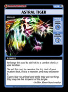 Astral Tiger - Custom Card
