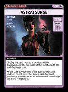 Astral Surge - Custom Card