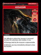 Assassin - Custom Card