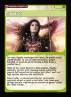 Chiyeko - Custom Card