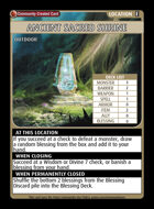 Ancient Sacred Shrine - Custom Card