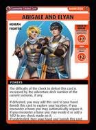 Abigale And Elyan - Custom Card