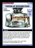 Potion Of Ressurection - Custom Card