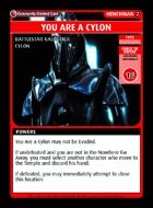 You Are A Cylon - Custom Card