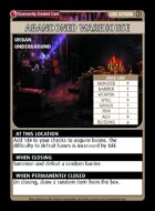 Abandoned Warehouse - Custom Card