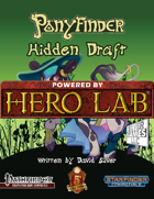 Ponyfinder - 5E Hidden Draft Extension