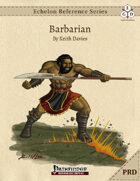 Echelon Reference Series: Barbarian (PRD-Only)