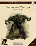 Echelon Reference Series: Summoner Spells I (3pp+PRD)