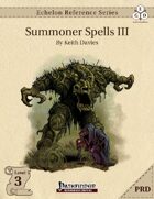 Echelon Reference Series: Summoner Spells III (PRD-Only)