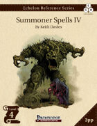 Echelon Reference Series: Summoner Spells IV (3pp+PRD)