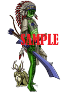 Stock Art: Nagaji Witch