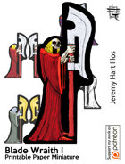 Blade Wraith I Solo Paper Mini