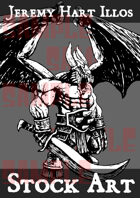 Demon 5 Stock Art